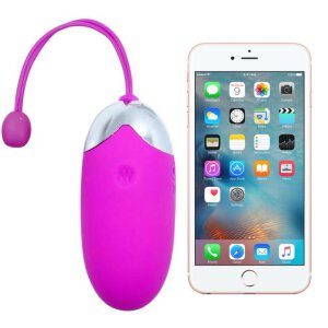 Pretty Love Abner App Vibro-Ei mit Fernbedienung pink