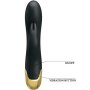 Pretty Love Smart Double Pleasure Vibrator schwarz gold
