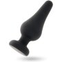 Intense  plug anal en noir taille L