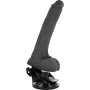 Basecock Realistischer Vibrator in Schwarz