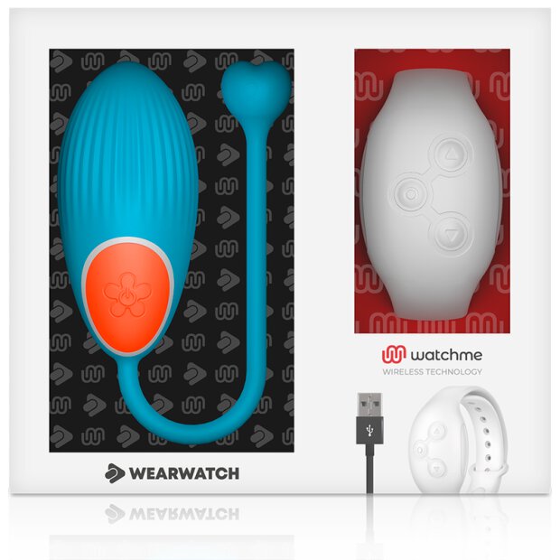Wearwatch Vibrations-Ei Blau + Niveo