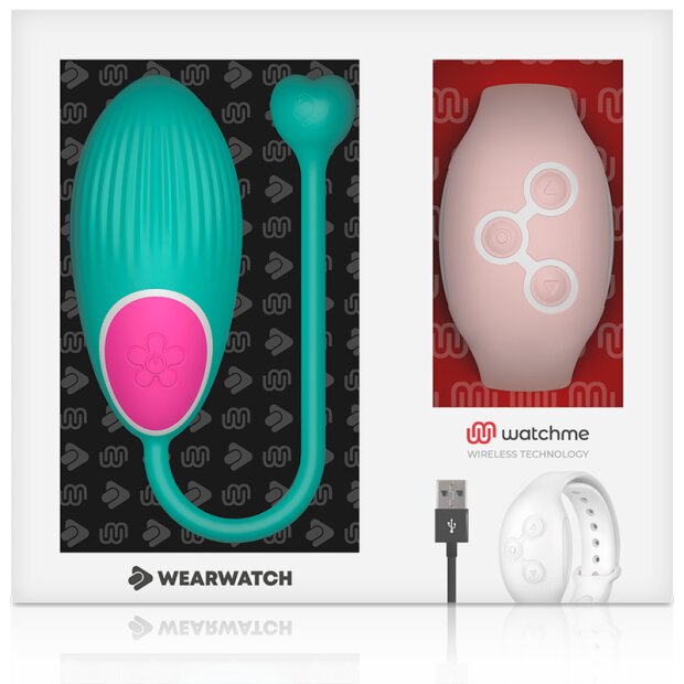 Wearwatch Vibrations- Ei Meerwasser + Rosa