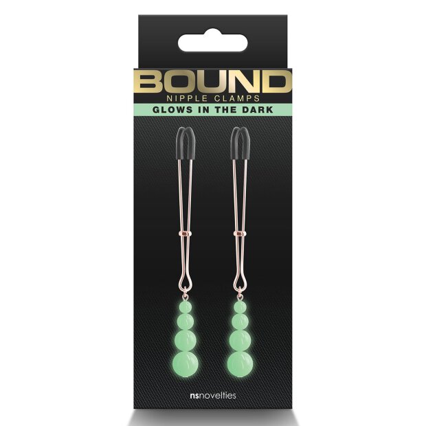 Bound Nipple Clamps G2 Rose Gold