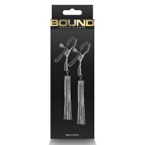 Bound Nipple Clamps D2 Gunmetal