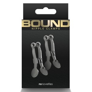 Bound Nipple Clamps C1 Gunmetal