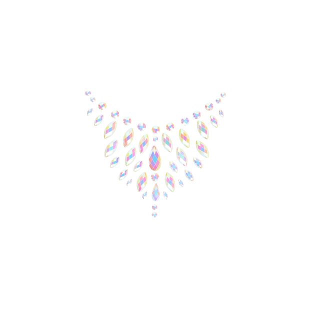 Shots Ouch! Body jewelry glowing decoltee stickers