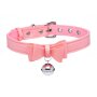 Master Series Sugar Kitty Cat Bell Collar Pink Silver