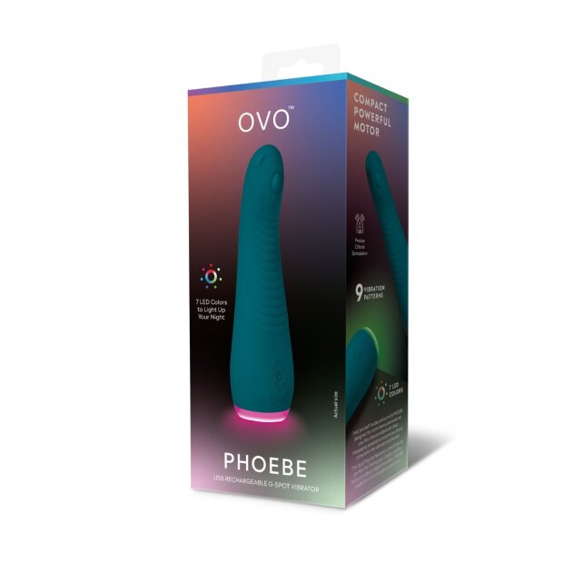 Ovo Phoebe G-Punkt Vibrator Teal