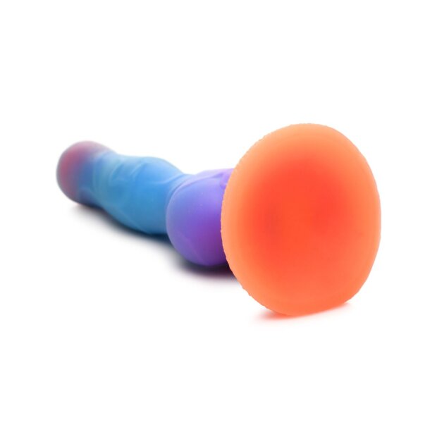 XR Brands Gode Alien chien de lespace brille dans lobscurité