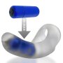 Hünkyjunk Buzzfuck Sling mit Taint Vibe Vibrating Cock Sling Clear Ice