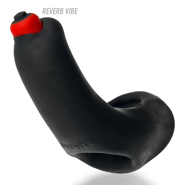 Hünkyjunk Buzzfuck Sling With Taint Vibe Vibrating Cock Sling Tar Ice