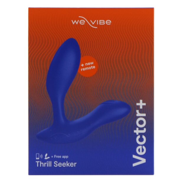 WE-VIBE Vector+ Analvibrator blau