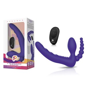 Pegasus - 7” Remote Control Strapless D.P. Silicone...