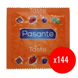 Pasante Kondome Strawberry x144 Großpackung