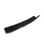 Fluffy Inside Black Leather Collar