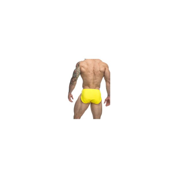 J+S Running Short Yellow S/M - L/XL