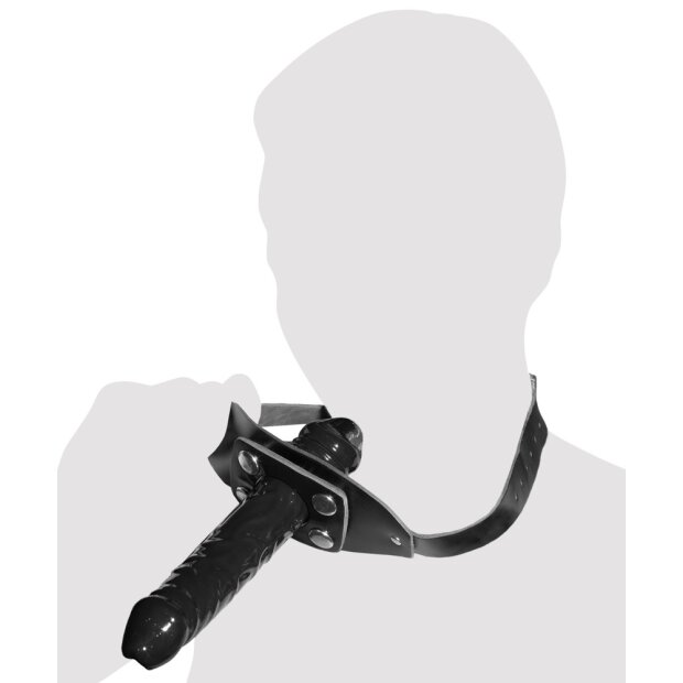 Leder Mundknebel Penis