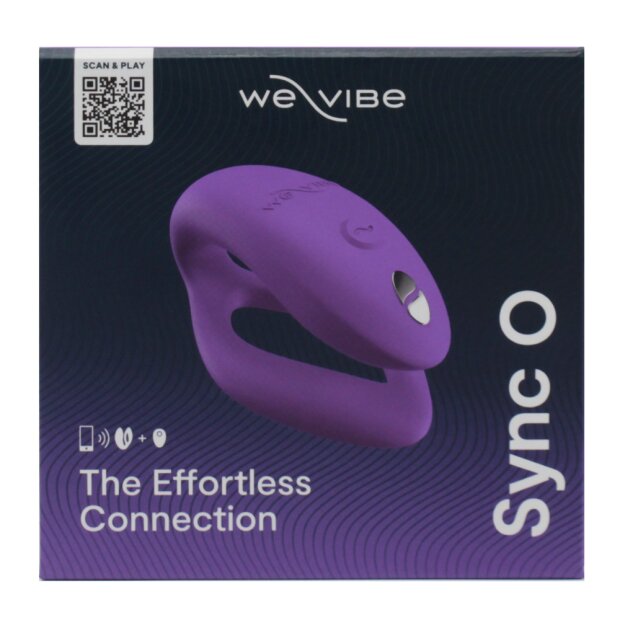 WE-VIBE Sync O couples vibrator purple