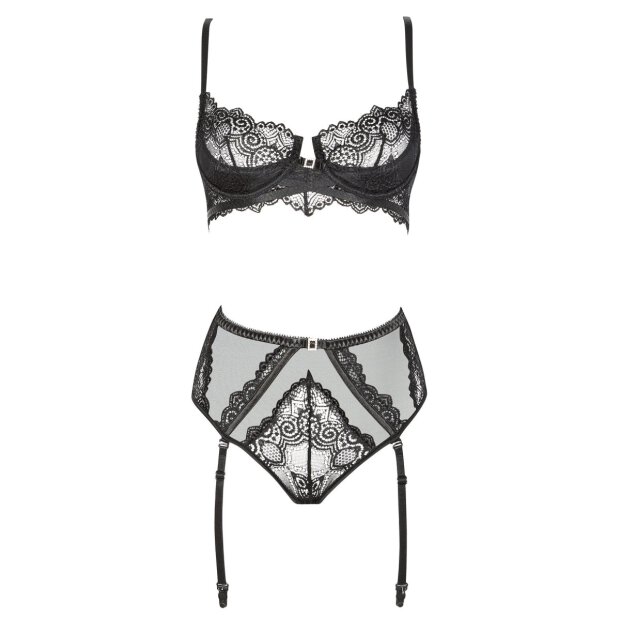Beauty Night Fashion Ravenna Set schwarz