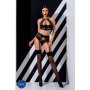 Passion Scarlet 3pcs set black