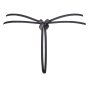 Axami Plus Size string black