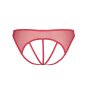 Axami Plus Size string red