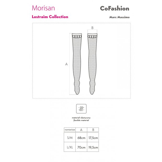CoFashion Lingerie Morisan Strümpfe schwarz