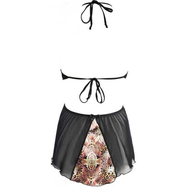 Axami babydoll & string black