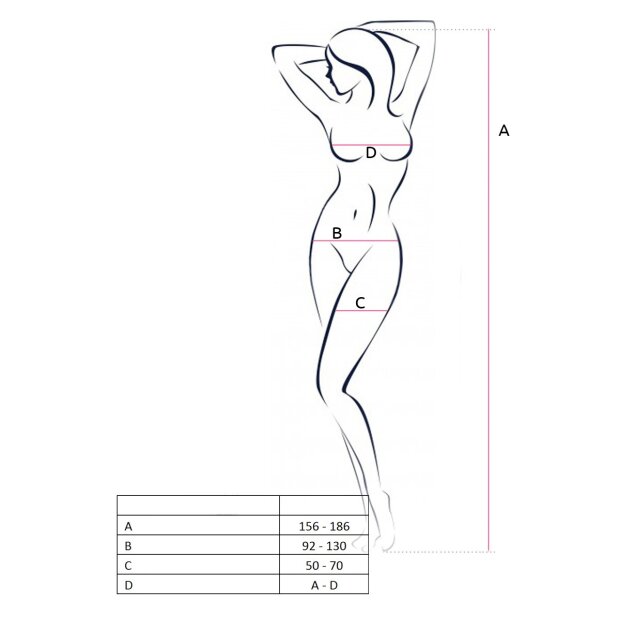 Passion Bodystocking schwarz