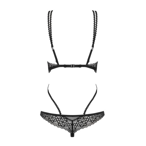 Obsessive Liferia cupless teddy black
