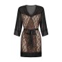 Obsessive Allunes peignoir black-leo