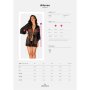 Obsessive Allunes peignoir black-leo