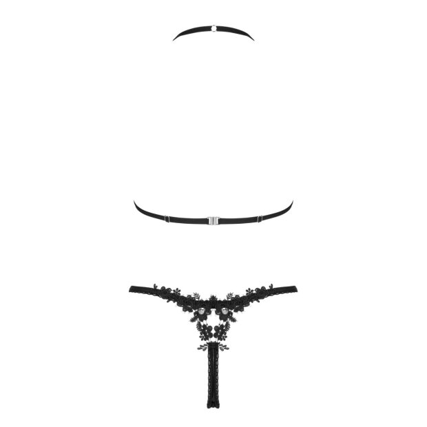 Obsessive Celia Noir 2pcs set black