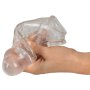 Crystal Clear Penis Sleeve with Ball Ring