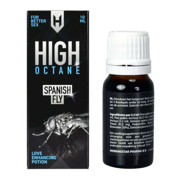 Morningstar - Mouche espagnole à haut indice doctane - Solution de 10 ml