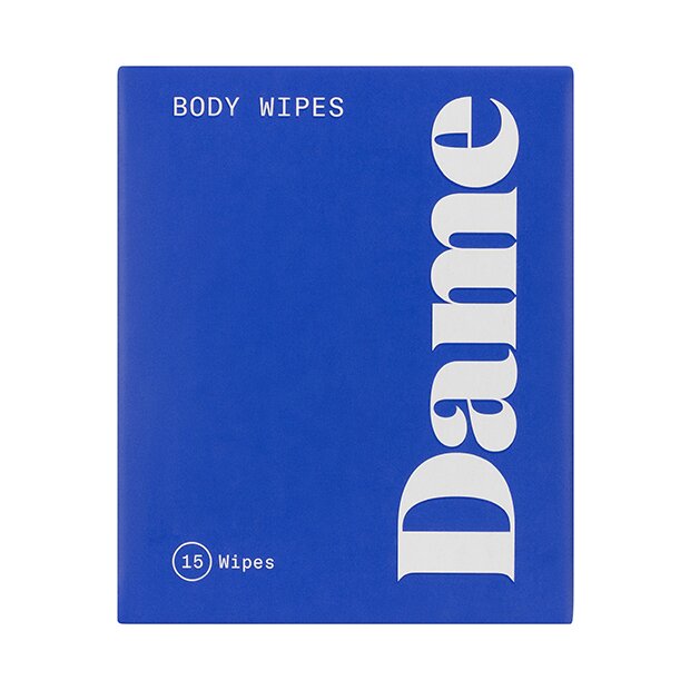 Dame Products Body Wipes 15 Beutel