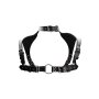 Shots harnais pour homme avec collier noir taille unique