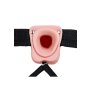 Vibrating Hollow Strap-On with Balls - 27,2 cm