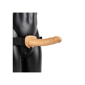 Vibrating Hollow Strap-On without Balls - 27 cm