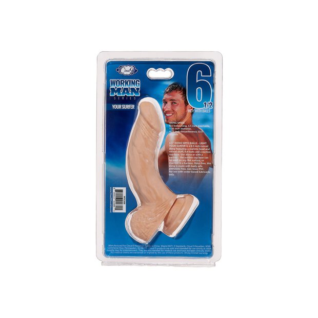 Cloud 9 - Your Surfer Saugnapf Dildo 16,5 cm