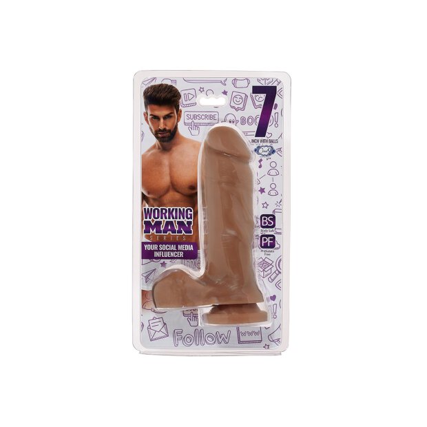 Cloud 9 Working Man - Your Influencer Dildo - 7" / 18 cm