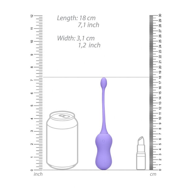 Loveline Vibro Egg with remote control purple
