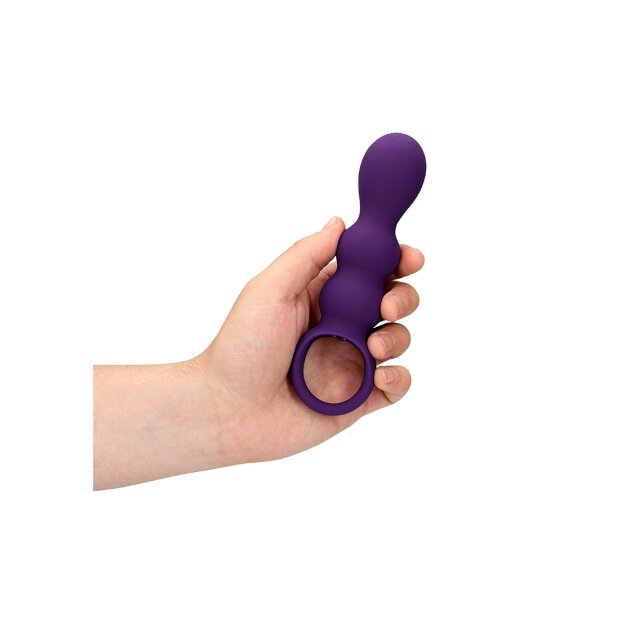Loveline Anal-Vibrateur forme dune goutte mauve