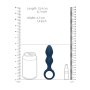 Loveline anal plug in drop shape blue 3.3 cm