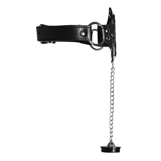 Shots Open mouth gag with black stopper