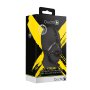 Shots head harness with breathable ball gag and nose hook black
