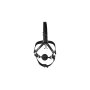 Shots head harness with breathable ball gag and nose hook black