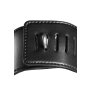 Shots head harness with zipper and lock black