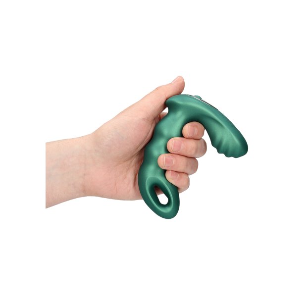 Shots Vibro Prostata Massager Vert métallique