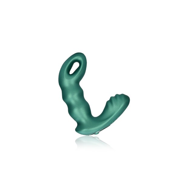 Shots Vibro Prostata Massager Vert métallique